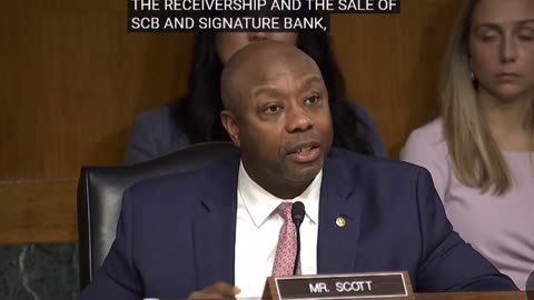 Tim Scott Banking Committee senate hearing SVB and Signature Bank failures