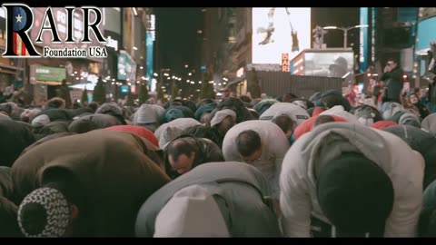 Conquered NYC: Islamic Supremacists Seize Control of Times Square for Ramadan