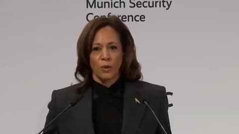 Kamalla Harris at the Munich Security Conference