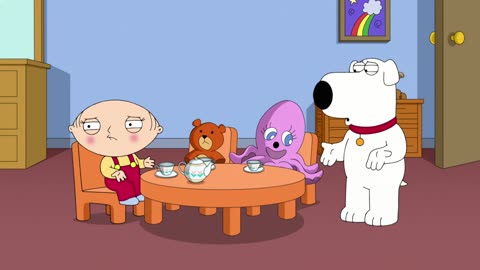 Multiple personalities Family Guy (Season 21 Episode 14)