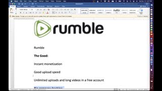 Rumble: A Nice YouTube Alternative