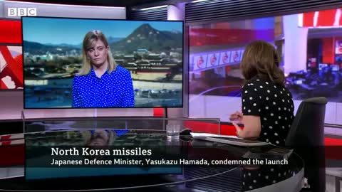 87_North and South Korea fire missiles off each other's coasts for first time – BBC News