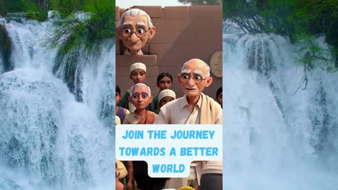 Embrace Positive Change: Inspiring Wisdom from Mahatma Gandhi for a Harmonious World
