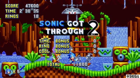 My first Time Playing Sonic Mania