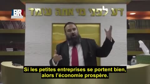 Un Rabbin dénonce le capitalisme juif à outrance.