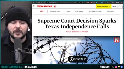 Texas Declares SUPREMACY Over Federal Authority, Several States ALIGN With Texas, CIVIL WAR Trending