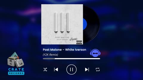 Post Malone - White Iverson (Y2K Remix) | Crate Records