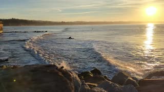 Tranquil Morning Surf