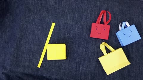 Origami paper bag | DIY paper bag | paper bag | Small paper bag