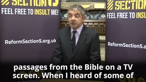 Rowan Atkinson論言論自由 / Rowan Atkinson on Free Speech