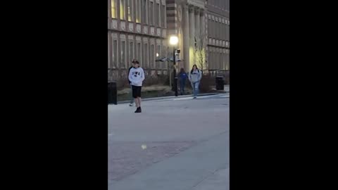 Iowa City video protesting Matt Walsh