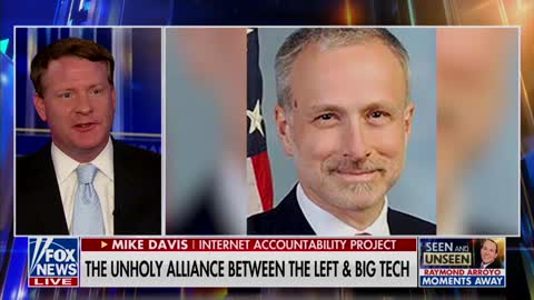 Mike Davis to Laura Ingraham: “We have the FBI working with Big Tech to censor Americans”