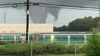 Tornado Splitting into Two