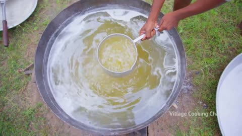 RASGULLA _ 1000 CHAM CHAM Rasgulla Recipe _ Bengali Sweet Recipe Cooking In Village _ Dessert Recipe