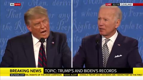 Watch In Full: Trump versus Biden in the first US Presidential election debate