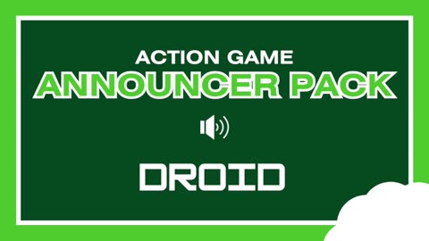 DROID (Video Game Announcer Pack) - Sound Effects