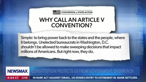 Flip the Bird to Congress, Take Your Power Back: Carl Higbie Touts Convention of States