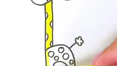Draw Giraffe Simplestrokes