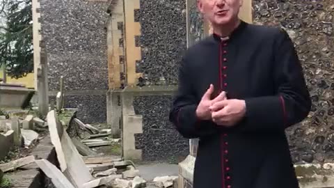 Headstones have been “smashed to pieces with a sledgehammer” at a South London church.