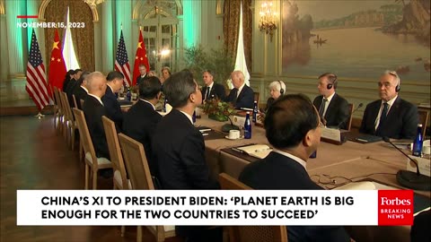 WATCH: China's President Xi Jinping Delivers Direct Message to Pres Biden