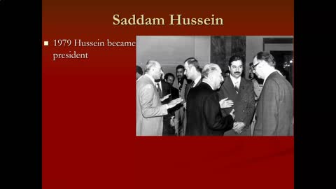 Iraq: The Rise of Saddam Hussein