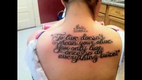 Awful Tattoos To Make You Lose Faith In Humanity.