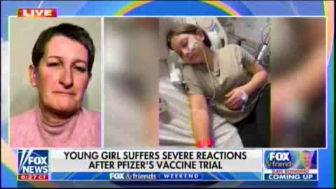 Fox News reported this 14 year old girl was disabled with the vaccine. Youtube took her story down