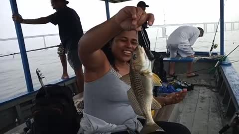 Pescaria feminina