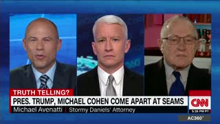 Alan Dershowitz Calls Out Michael Avennati's Potential Ethics Violation