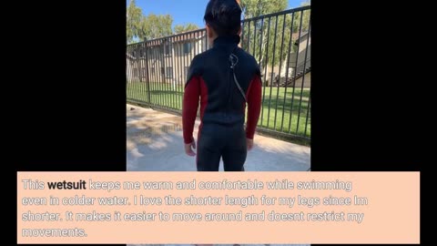 Honest Reviews: Hevto Wetsuits Kids and Youth 3/2mm Neoprene Full Shorty Suits Surfing Swimming...