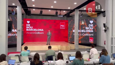 “De nou Barcelona”, el lema de campaña del PSC para las municipales 2023