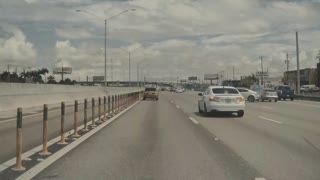 Car Spinning Out on Interstate Miraculously Dodges Traffic