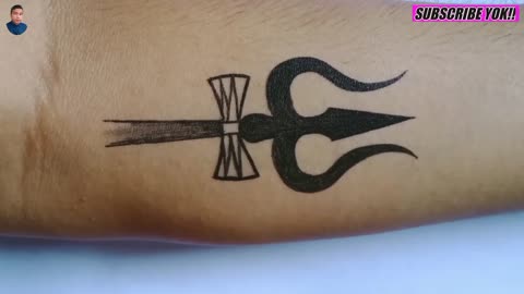 How to Make a Trident Tattoo, R style & ATV Logo