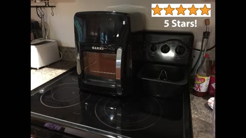 Sarki Air Fryer XL Unboxing and Review