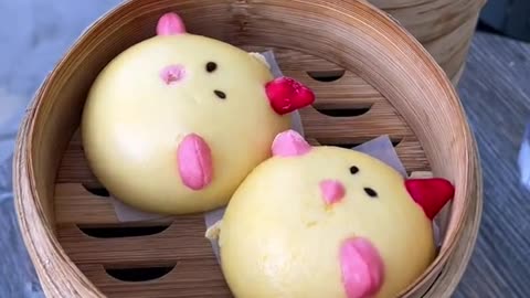 These character buns from @harumamasd are almost too cute to eat