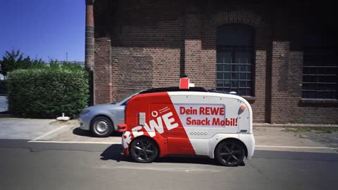 REWE Snack-Mobil | Der erste selbstfahrende Kiosk