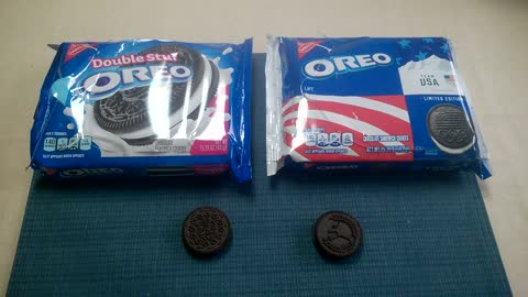 Double Stuf vs. Winter Olympic Oreo