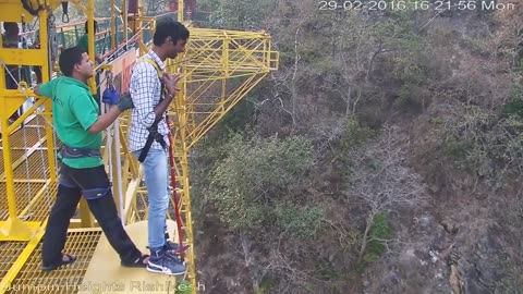 Bungee Jumping Funny Video
