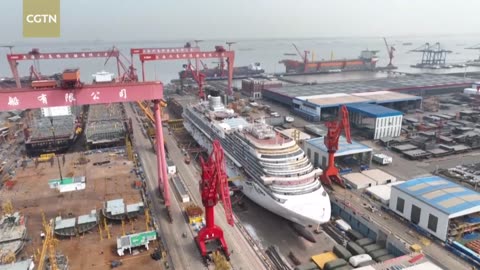 China's first homemade #mega cruise #ship to be delivered by end of 2023