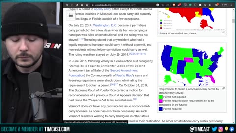 Gen-Z Democrat LOSES It Over Gun Rights WINNING, 27 States Are Now PERMITLESS CARRY In HUGE WIN