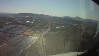 Scenic visual approach at Toulon_Hyères
