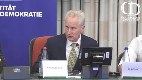 "Not Safe for Human Use" Dr. Peter McCullough's 16 Minute Speech to the European Parliament