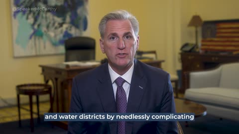 McCarthy Commits to Signing Resolution Overturning Biden's WOTUS Rule