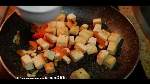 Simple Recipes With Low Carbs – Keto Curried Tofu with Spinach
