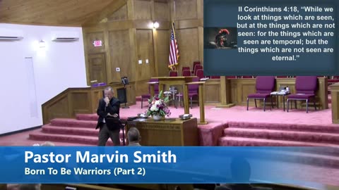 Pastor Marvin Smith // Born To Be Warriors (Part 2)