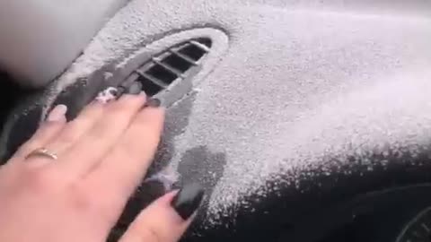 When It's Snowing Inside Your Car