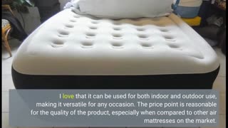Buyer Comments: King Koil Luxury Air Mattress Queen with Built-in Pump for Home, Camping & Gues...