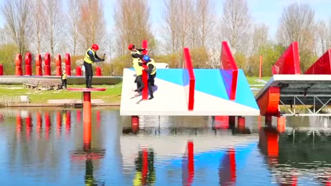 "Total Wipeout Challenge vs Friends: Epic Battle of Fun and Fails!"