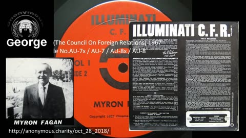 1967 Classic Myron Fagan CFR illuminanti speach