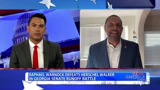 REAL AMERICA -- Jobob W/ Vernon Jones, Georgia U.S. Senate Race Outcome, 12/7/22